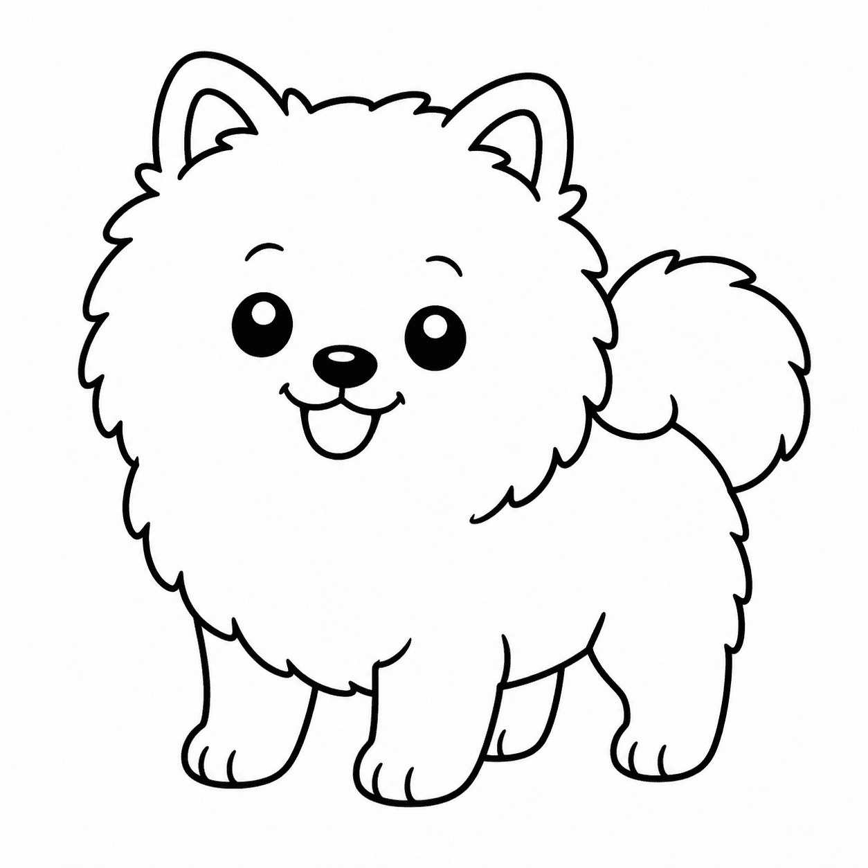 Free printable dogs coloring page 10