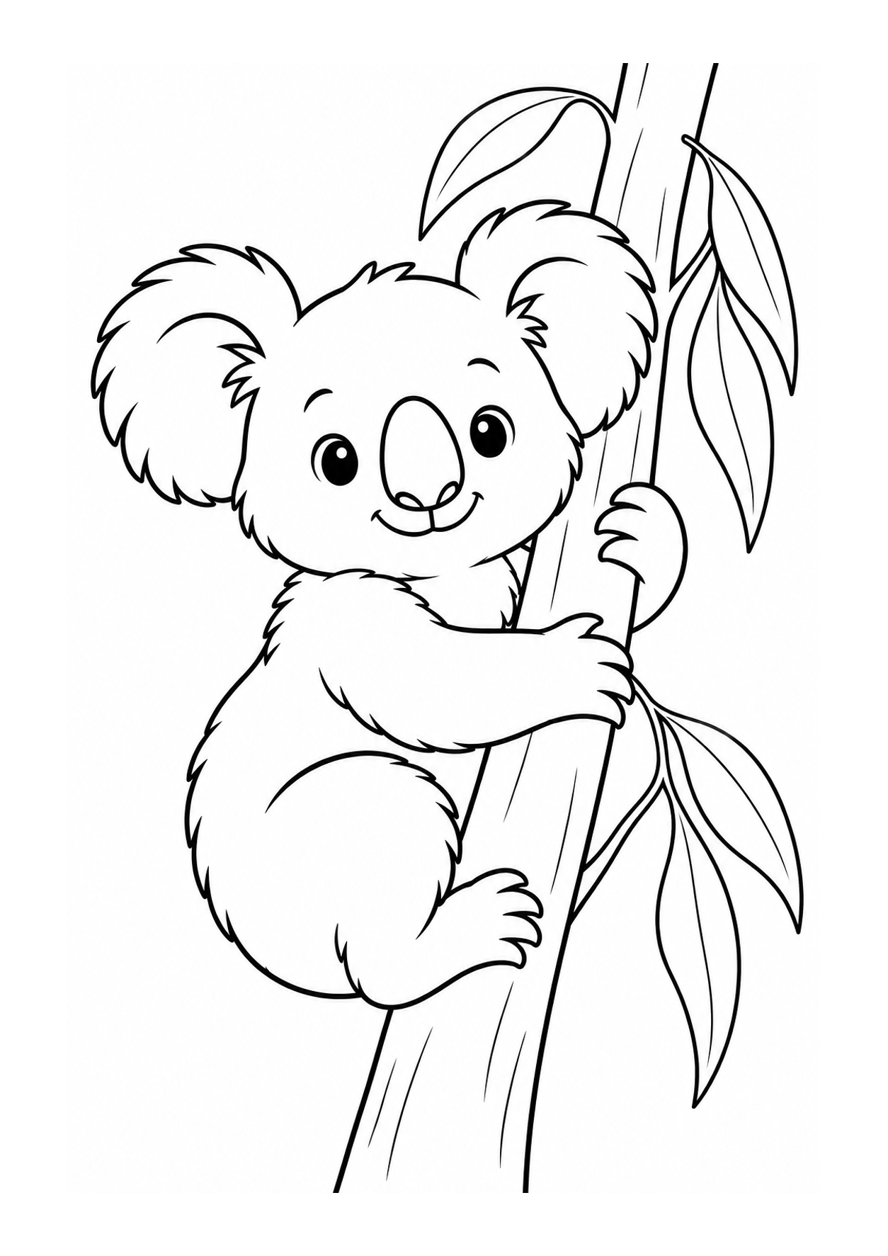 Printable Colors Koala Coloring Pages – Free to Print & Download | Coloring.at
